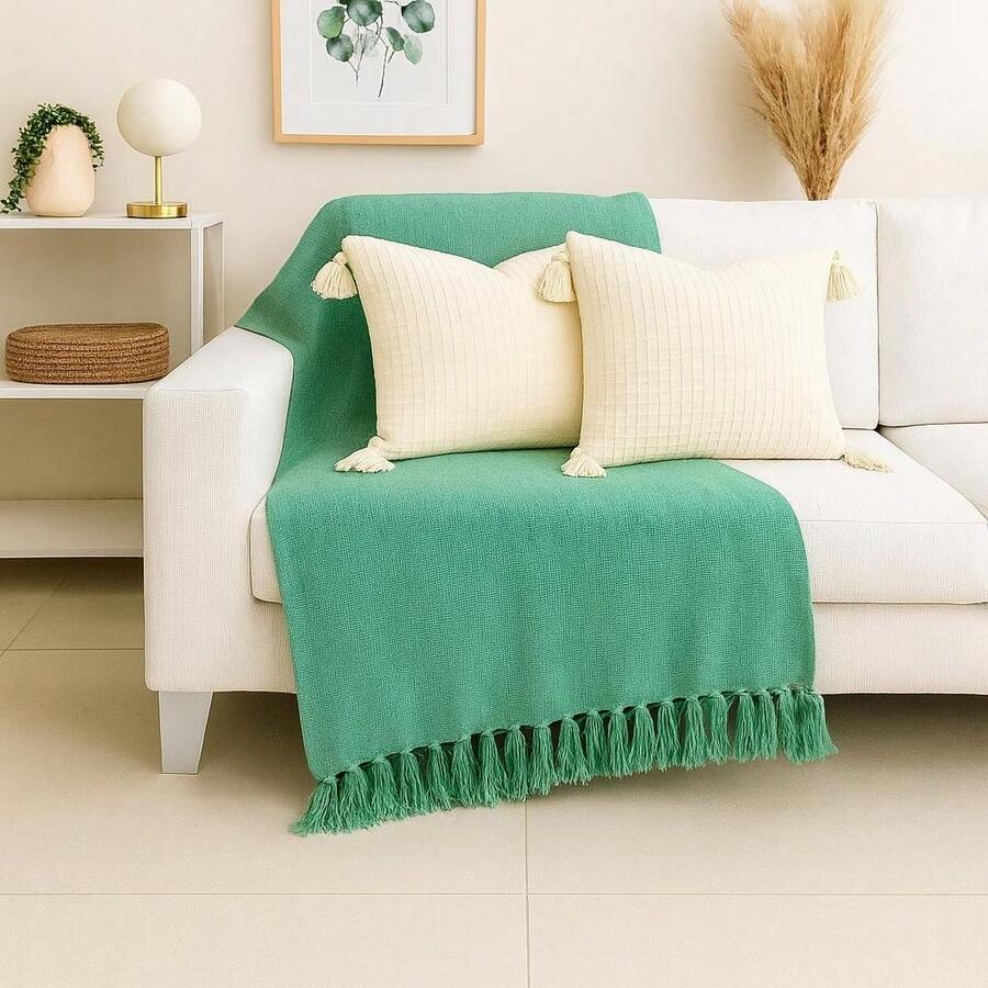 Sofa Covers - Mint Green - View 1