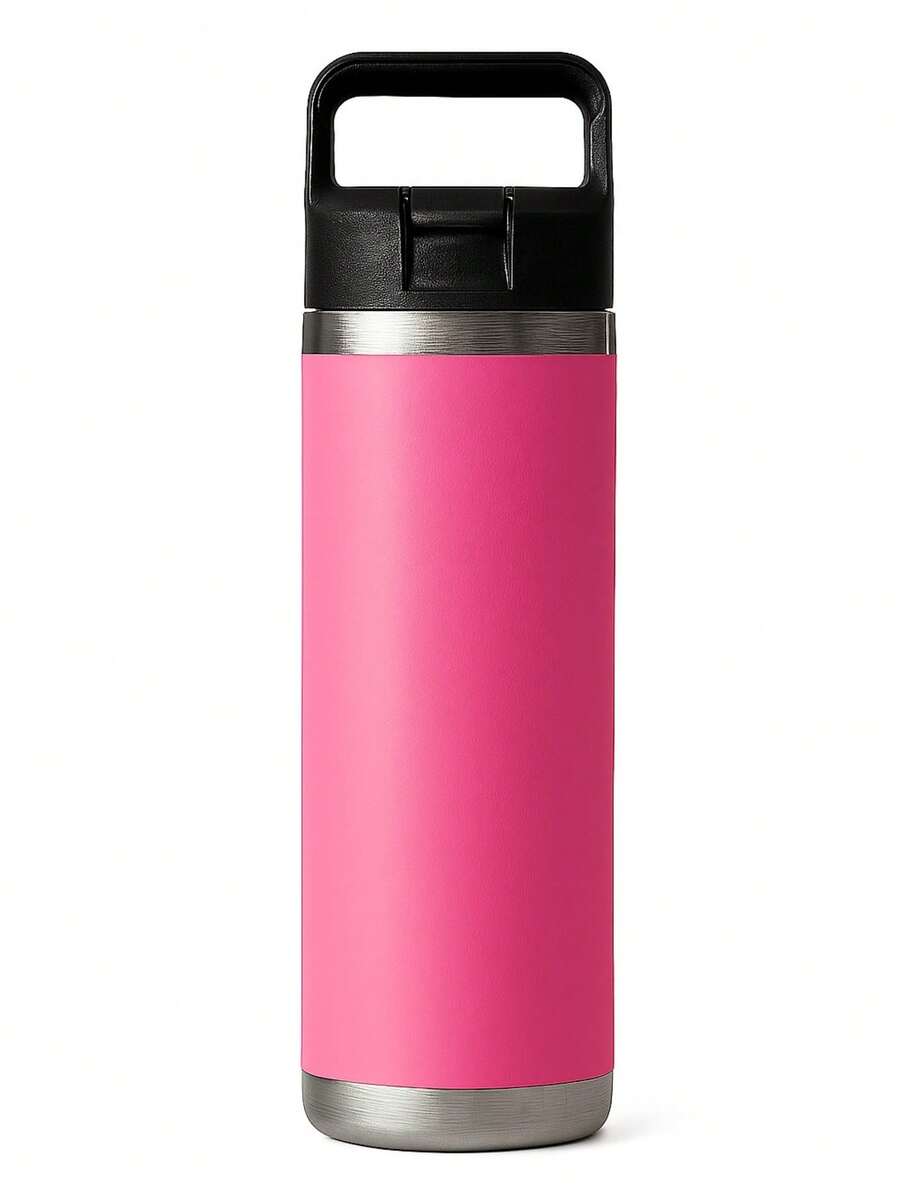 Playbox Electronics Termo de Acero Inoxidable 18OZ - Tapa Hermética de Rosca, Prueba de Fugas y Conservador de Temperatura Ideal para Café, Agua o Viajes PLAYBOX YT18 - Rosa - Ver 1