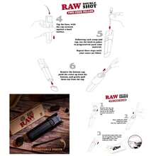 - Doble disparo: dos conos de llenado y cargador de conos; incluye atizador de barra; se adapta a conos preenrollados tamao King - inicial - Ver 1