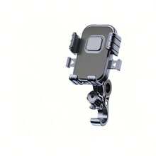 Electric Bicycle Frame Navigation Stand, Motorcycle Riding Shockproof, Bicycle, Electric Bike, Food Delivery Navigation, Mobile Phone Stand - Black - View 7