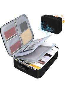Multi-Tiered Document Organizer - Large Capacity Passport Holder And Storage Bag - Multicolor - View 1