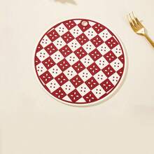 1 st. retropläd värmebeständig bordsunderlägg, grytlapp, underlägg, halkfri bordsmatta, lämplig för matbord, kök, skrivbord - Multifärgad - Visa 12