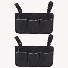 Wheelchair Armrest Side Bag, Multifunctional Pocket Storage Bag With Reflective Stripe For Wheelchair - Multicolor - View 14