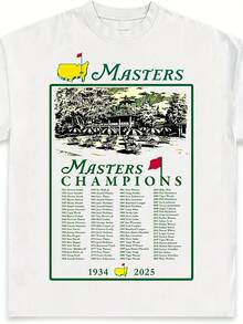 The Master Golf Ship Graphic T-Shirt  Pm Quality Heavyweight Shirt For Adults - Phong cách 2 - Xem 1
