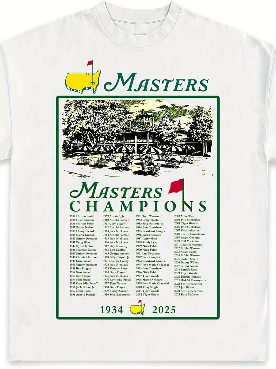 The Master Golf Ship Graphic T-Shirt  Pm Quality Heavyweight Shirt For Adults - Phong cách 2 - Xem 1