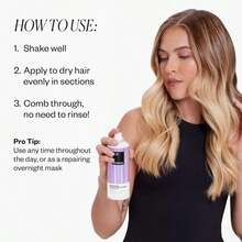 IGK Antisocial Bond-Building Dry Hair Mask, Overnight Dry Hair Mask For Damaged Hair, Revive Healthy Hair, Hair Treatment, Product For Hair Breakage, Vegan Protein Treatment 5 Oz - MàuA - Xem 5