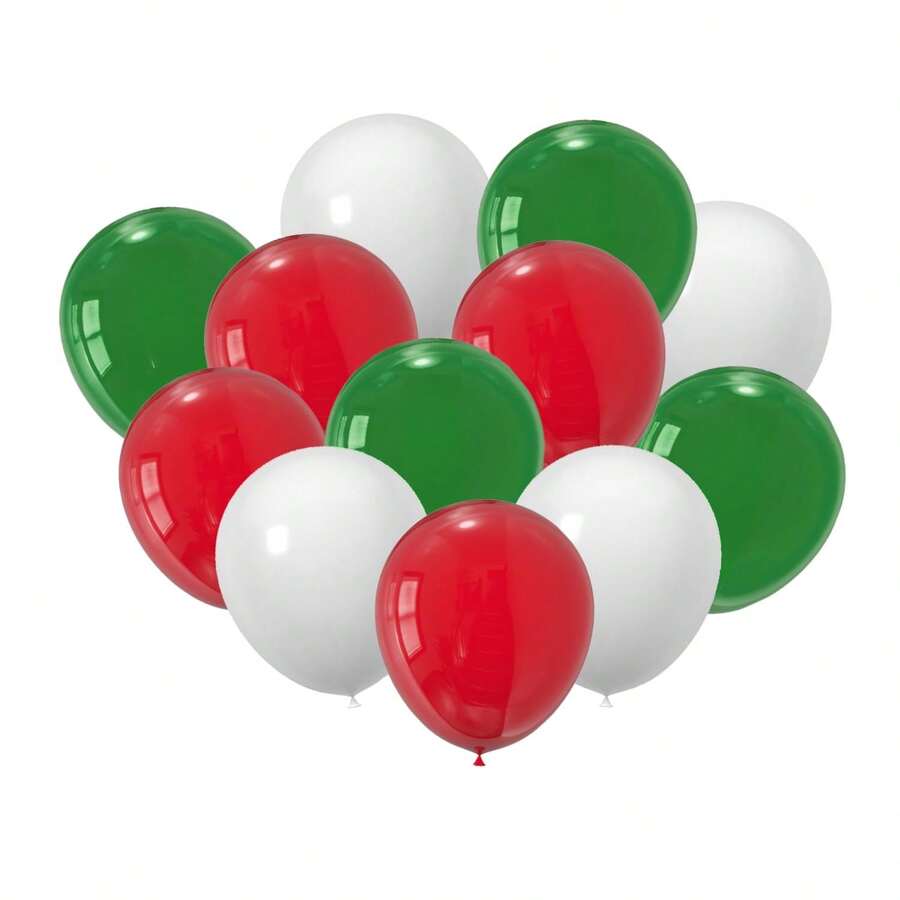 20pcs Large Red Heart Shaped Latex Balloons - Vibrant Romantic Decor For Valentine's Day, Weddings, Birthday Celebrations