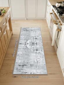 Tapetes de área em imitação de cashmere para quarto, estilo minimalista moderno, tapetes estilosos para sala de estar, 1 unidade, tapete de corredor lavável, tapete decorativo para cozinha, banheiro e sala de jantar, macio e simples, cria uma atmosfera única, aconchegante e com personalidade.