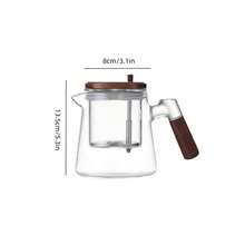 Thick & Heat-Resistant High Capacity Glass Teapot, Stainless Steel Filter, Suitable For Gas Stove, Induction Cooktop, Electric Stove, Portable Hand-Brew Tea Pot For Flower Tea, Black Tea, Pu-Erh Tea, Easy To Clean, Great For Living Room, Office, Tea Ceremony, Gift Or Personal Use - Multicolor - View 11