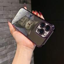 Cute Funny Cat Meme Phone Case Compatible With For Iphone Models 17, 16E, 16, 15, 14, 13, 12, 11 Mini, Pro, Max, Air, X, XR, XSMAX, 8, 7 Plus, Featuring A Transparent Soft Back For Drop Protection, Phone Case, Handy Cover/Case - Màu hỗn hợp 1 - Xem 6