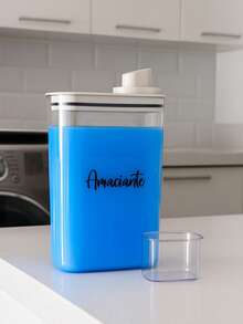 Decorated Soap Dispenser Organizer Holder 2.3L - 白色 - 查看 12