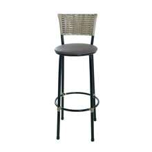 reed space 2 High Cappuccino Stools Kitchen Counter Bar Gourmet Area Home - Rỉ Nâu - Xem 3