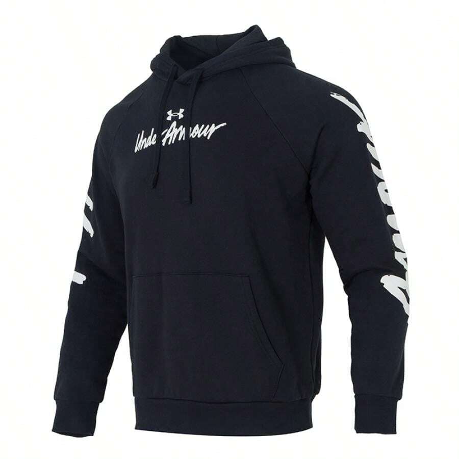 Under Armour Sudadera holgada de ajuste casual para hombre, ropa deportiva cómoda para uso diario - Negro - Ver 1