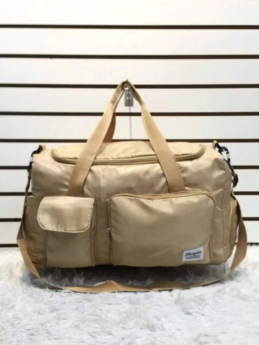 ASALOOG Gym Travel Bag Image Fitness Crossbody Casual Unisex With Ref: M-212 - 金色 - 查看 1