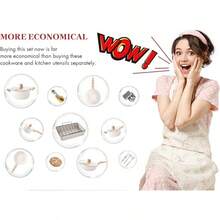 Set da cucina - Set per arrostire Beige - Visualizzare 8