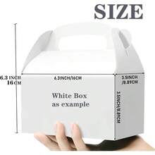 - Paquete de 30 cajas de regalo de verdes, cajas de regalo, cajas de regalo de papel a dos aguas con asas. Perfecto para jardinerapulgares verdes, suministros de decoracin de y - Oro rosa (paquete de 30) - Ver 4