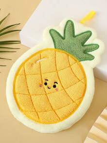 1pc/4pcs Cute Fruit Pattern Hand Towels, Highly Absorbent, Quick-Drying, Soft & Skin-Friendly, Kitchen & Bathroom Decorative Towels, Creative Home Gifts - Multicolor - View 5