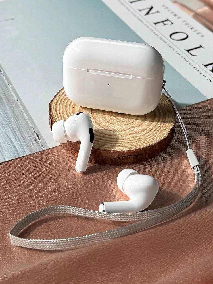 Wireless Headphones, Wireless Earbuds, Headphones, Earbuds, Wireless Bluetooth Headphones, Stereo Noise Cancelling, Bluetooth 5.0, High-Definition Music, Ultra-Long Battery Life - White - View 2