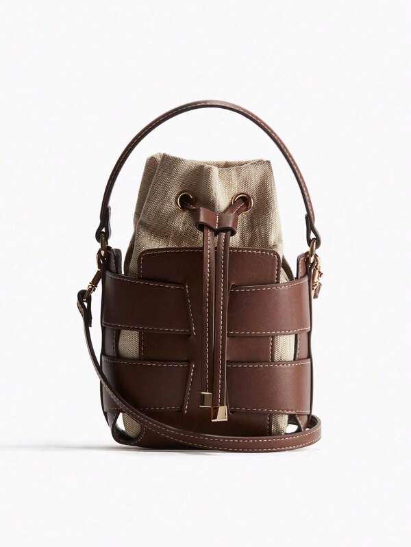 New Fashion Crossbody Bucket Bag, Luxury Design Handbags For Ladies, Women's Leisure Outdoor Shoulder Bag