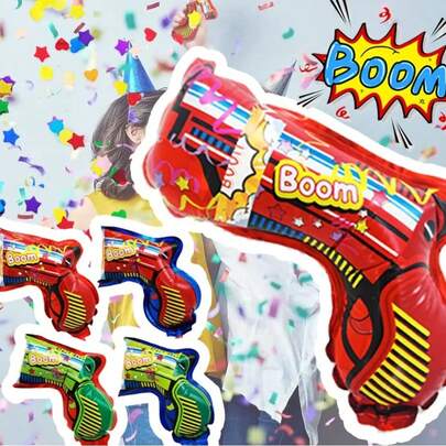 30个/包彩色纸屑礼炮，自动充气式纸屑发射器，适用于新年、婚礼、生日、节日派对庆祝活动