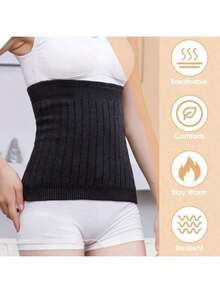 Women's Thermal Waist Belt - All-Season Warming Abdominal Wrap Provides Warmth And Protection For The Lower Back And Abdomen - Multicolor - View 7