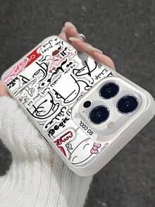 Ốp lưng điện thoại chống rơi mờ hình nhân vật hoạt hình, tương thích với iPhone 11, 12, 13, 14, 15, 16 Pro Max, X, XS, XR, 16E, 15 Plus; Tương thích với Galaxy A03, A05, A05S, A12, A14, A15, A32 4G/5G, A35, A52/A52s 5G; Tương thích với OPPO A16, A17, A36, A57 4G, A58 4G, A60, A78 4G, A94, A95; Tương thích với Realme C21Y, C30, C35, C53, C67 4G; Tương thích với Vivo Y02, Y02s, Y03, Y18 4G, Y17s, Y20, Y21, phiên bản quốc tế, không phải phiên bản nội địa. - Nhiều màu - Xem 3