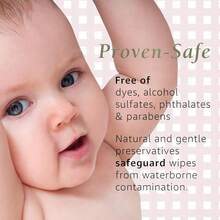 Toallitas de limpieza para cuerpo y rostro para bebés Noodle & Boo Ultimate, sin perfume y sin fragancia, blancas, 72 unidades (paquete de 1) - 1 - Ver 5