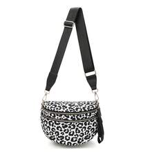 Black and White Leopard Print