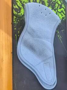 1pc Winter Fleece Warm Mask & Ear Cover Outdoor Motorcycle Cold & Windproof Face Shield