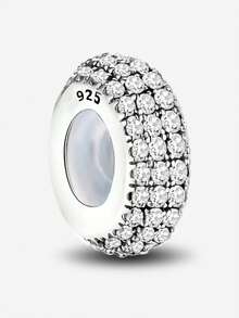 1 PC Silver Plated Touring Plane Camera Tower Perfume Pendant Charm Pendant Ball Suitable For Bracelets DIY Women's Jewelry