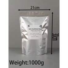 100克-500克-1000克白色沙蜡冰花蜡DIY香薰蜡烛制作配件雪花蜡珍珠蜡烛沙画工具