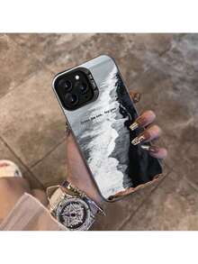 Funda protectora duradera para varios modelos de  con un realista paisaje de playa y un exterior rígido de tacto suave. - Multicolor - Ver 5