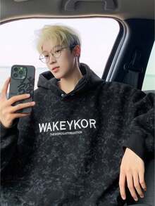 Men Loungewear Tops - Black - View 4