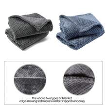 1 Stück Korallenfleece Haustier Decke, Hund/Katze weiche Plüsch Wohndecke, Klimaanlage Quilt, leicht, atmungsaktiv und bequem für mittelgroße und kleine Hunde und Katzen