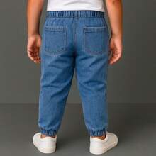 Set Of 2 Jogger Jeans With Lycra For Boys And Teens - Trung bình-nhẹ - Xem 3