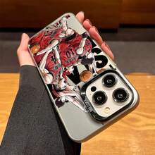 Shohoku Team Phone Case for  17/15/14/13 Series, Anime Basketball Design, Slim Protective Cover for Otaku & Sports Enthusiasts - Marrón - Ver 4