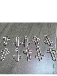 Cross Paper Clips, Bible Paper Clips, Journal Paper Clips, Bible Study Supplies, Christian Journal Supplies, Bible Journaling Supplies, Bible Clips Back To School Supplies - Multicolor - View 17