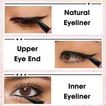 Ultra Fine Eyeliner Pencil, Smooth, Long-Lasting, Waterproof, Sweat-Proof, Smudge-Proof, Quick-Drying Eye Makeup - Multicolor - View 6