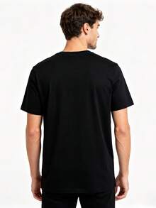 Camiseta SKULL Till Death Do Us Part, ideal para todas las estaciones.Confeccionada en algodón de 220 g, estampada por una cara, cuello redondo y manga corta. - Blanco y Negro - Ver 3