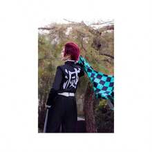 Cosplay Costume Unisex Adult Uniform Outfit With Costume Anime Cosplay Kimono Outfit - Green + 140/55.1in - View 4