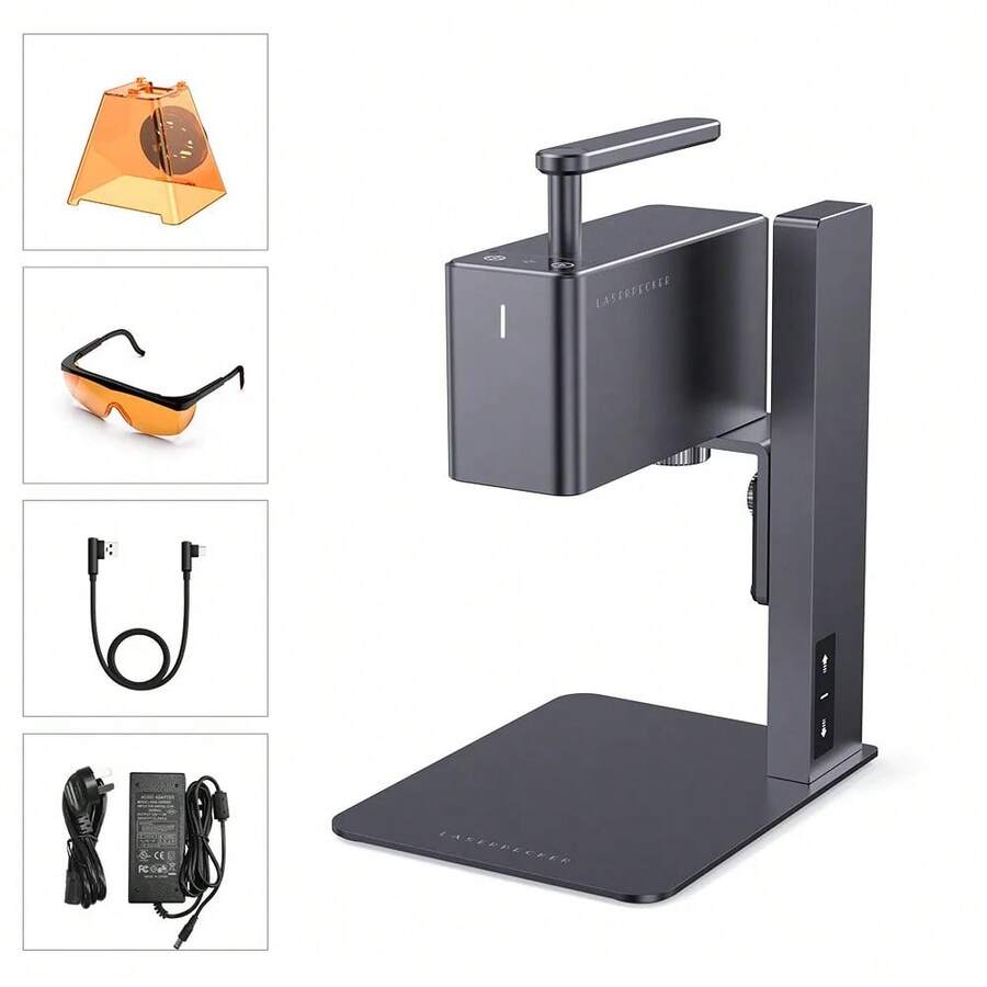 LaserPecker 2 Laser Engraver Portable Wood Engraving Printer Wood Graver Art Making Laser Engraving - L2-Cơ bản - Xem 1