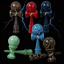 1 Professional Juggling Ball For Beginners In Kendama, A Multi-Functional Juggling Ball And Sports Ball Suitable For Outdoor Activities Of Teenagers. It Is Suitable For Beginners To Train Hand-Eye Coordination, Body Coordination And Control Ability. It Can Also Be Used As A Gift For Outdoor Activities, Extreme Sports Enthusiasts, Fitness Training And Parent-Child Interaction. - Multicolor - View 3