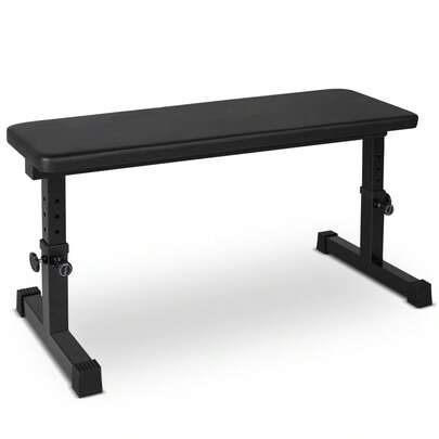 Flat Weight Bench For Home Use, Dumbbell Stool, Home Strength Training Bench, Comfortable Design