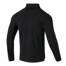 Under Armour Meridian 1/4 Zip Long Sleeve T-Shirt, Men's Comfortable Soft Breathable Activewear Casual Top - Black - View 2