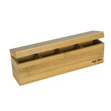 D8075 Bamboo Tea Box - As Pic - View 5