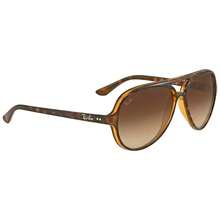 Ray-Ban Cats 5000 Classic Light Brown Gradient Aviator Unisex Sunglasses RB4125 710/51 59 |  | Men Sunglasses - đa - Xem 2