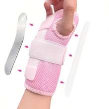 Carpal Tunnel Wrist Brace Support With 3 Straps And Metal Splint Stabilizer For Men Women - Multicolor - View 21
