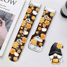 Compatible With Watch Band Fitbit Versa 3, Versa 4, Sense, Sense 2, Holiday Pattern Silicone Replacement Strap{Inchcolor_nameinch:InchBeeGno 1meinch,Inchsize_nameinch:InchForVersa4/Versa3/Sense2/Senseinch} - BeeGno 1me - View 4