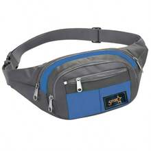 Fanny pack/bolso pecho unisex, multifunción, gran capacidad, resistente al agua y al desgaste, también se puede usar como bolso cruzado. - Verde - Ver 7