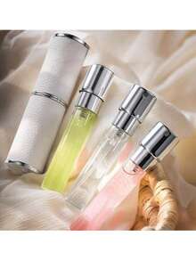 1pc Exquisite 8ml Empty Perfume Bottle, Fashionable High-End Leather Spray Bottle, Mini Portable Perfume Refillable Bottle, Perfume Atomizer Travel Spray Bottle, Travel Cologne Spray, Travel Bottle Set, Perfume Bottles, Mini Hand Sanitizer - Multicolor - View 4